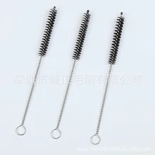 Щетка для чистки трубки Многофункциональный бар-фигурные макияжные кисточки металлическая коробочка для ювелирных изделий Прямая нейлоновая маленькая щетка для очистки