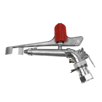 

1.5" Adjustable Impact Sprinkler Gun Large Area Water Irrigation Spray Gun TOP
