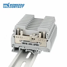 

10Pcs URTK/S ERTK/S Simple Test Disconnect Terminal Block Universal Screw Connection Wire Electrical Connector Din Rail Terminal
