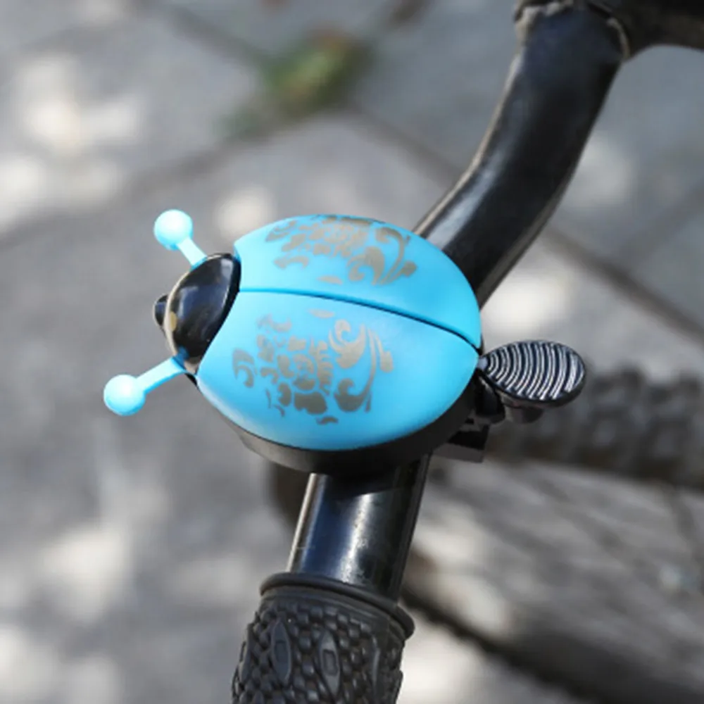 Забавный велосипедный Звонок велосипед Божья Коровка Велоспорт колокольчики сигнализация Открытый велосипедный звонок в виде божьей коровки Божья коровка велосипедная сигнализация металлический руль рог