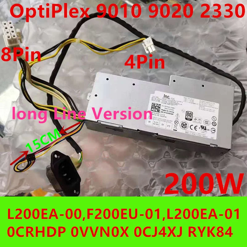 Совершенно новый блок питания для Dell AIO OptiPlex 9010 9020 2330 200 Вт L200EA-00 F200EU-01 L200EA-01 0CRHDP 0vn0x