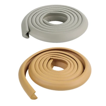 

2 Pcs 2M Children Protection Table Guard Strip Baby Safety Products Glass Edge Furniture Horror Crash Bar Corner Foam Bumper Col