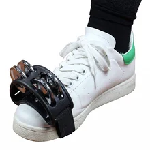 Черный эллиптический коробка барабан компаньон Jingle Тамбурины ударные инструменты аксессуар для ног, массажер для ног, Лидер продаж ножной Тамбурин