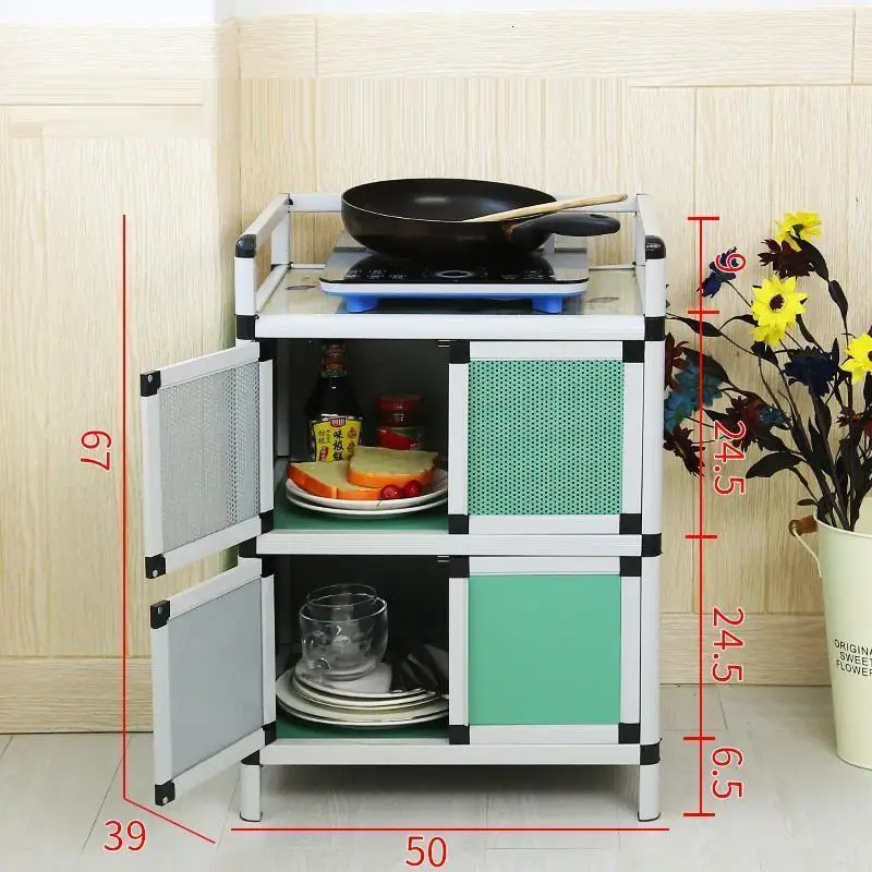 Version U Чайная консоль Sidebord Capbords шкаф Mueble Cocina кухня Meuble буфет шкаф приставные столы мебель - Цвет: Version U