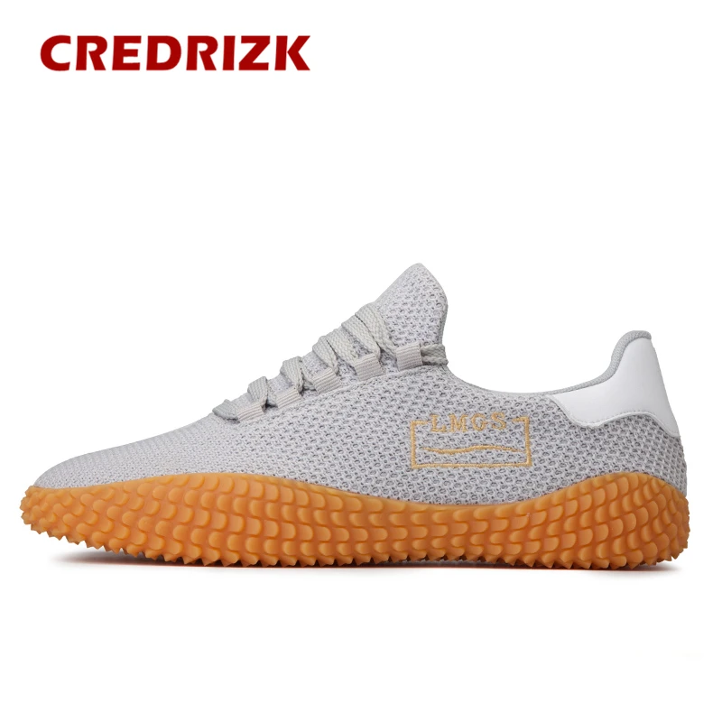 CREDRIZK/Большие размеры 39-46; мужские кроссовки для бега; спортивная обувь для мужчин; flyknit basket homme zapatillas deportivas para hombre