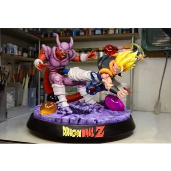 

57CM Anime Dragon Ball Super Saiyan Vegeta VS Janemba PDHc Warrior GK Statue RESIN Action Figure Collect Model Toy M3549