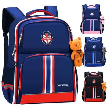 

waterproof Children School Bags Girls boys Orthopedic School Backpack schoolbags Kids Satchel cartoon Knapsack Mochila Infantil