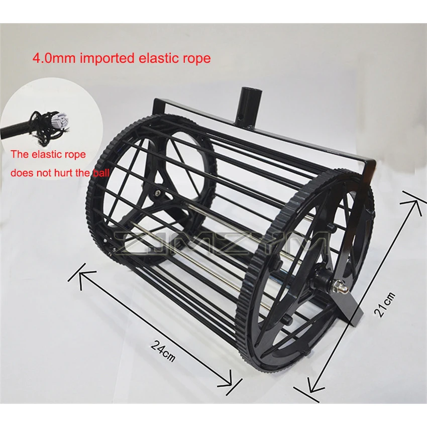 125 Balls Capacity Table Tennis Balls Retriever Collector Pingpong Ball Picker Table Tennis Hopper Roller Accessory