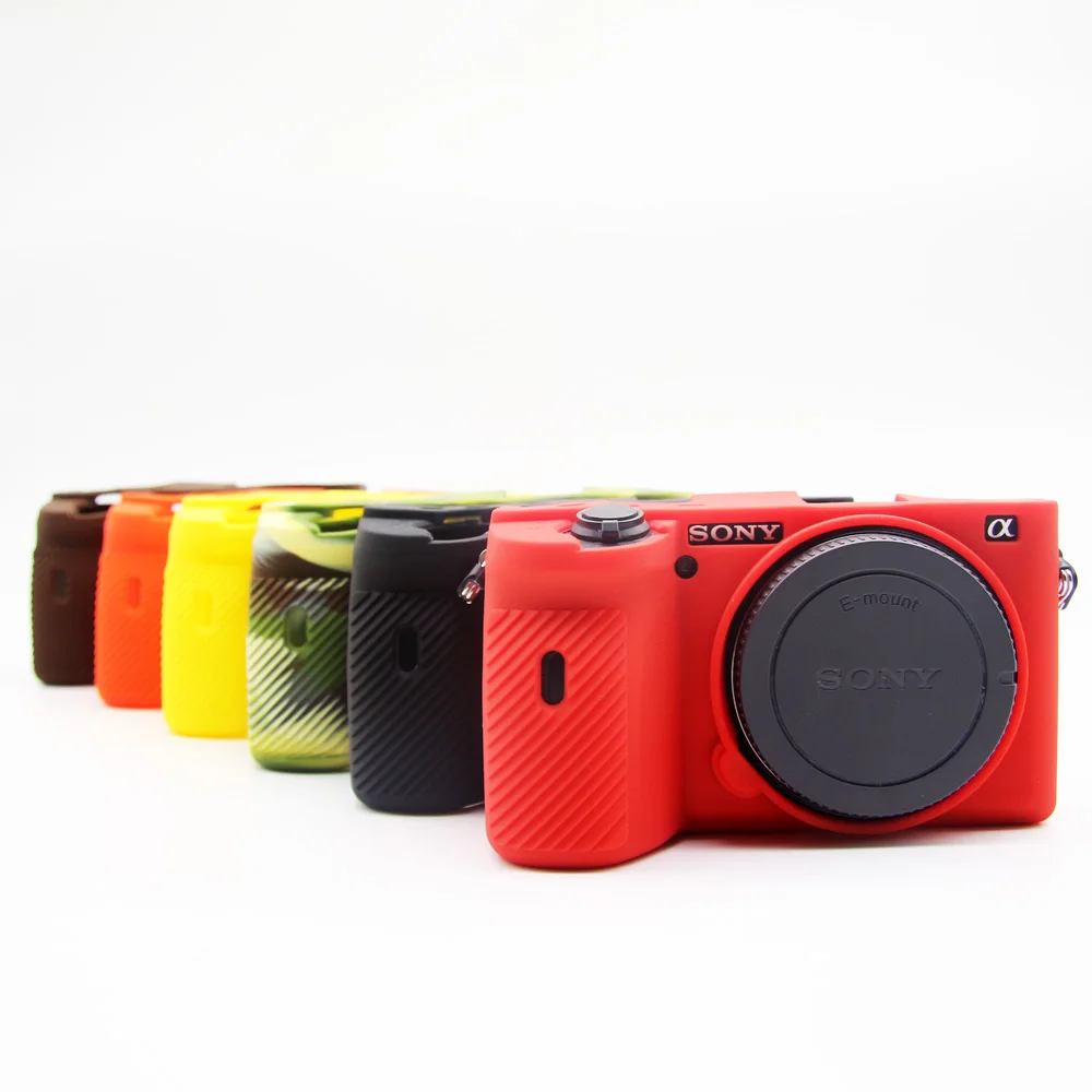 Чехол для камеры Sony A6600 A6500 A6300/A6100/A6400 A6000 A5000/A5100 мягкий резиновый силиконовый чехол