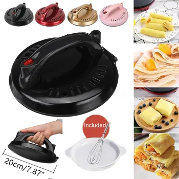 

20cm Electric Crepe Maker Non Stick Pizza Pancake Baking Pan Frying Griddle Machine Kitchen Cooking Tools 220V 700W 4 Colors