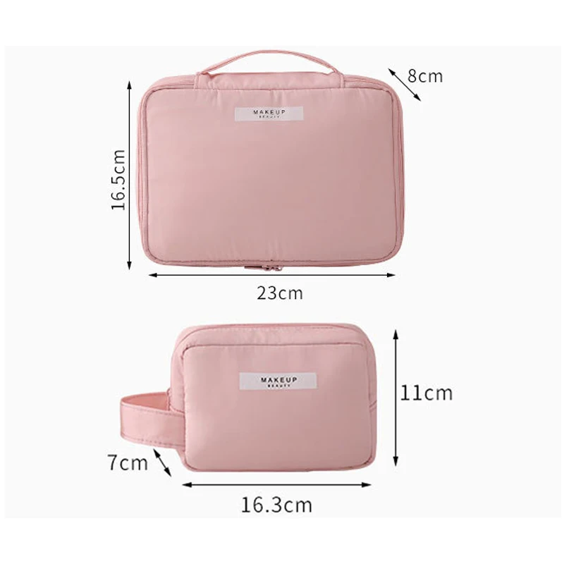 Travel-Cosmetic-Bag-Beautician-Make-up-Bag-Quick-Makeup-Bag-Purse-Toiletry-Bag-Organizer-Pink-Makeup (1)