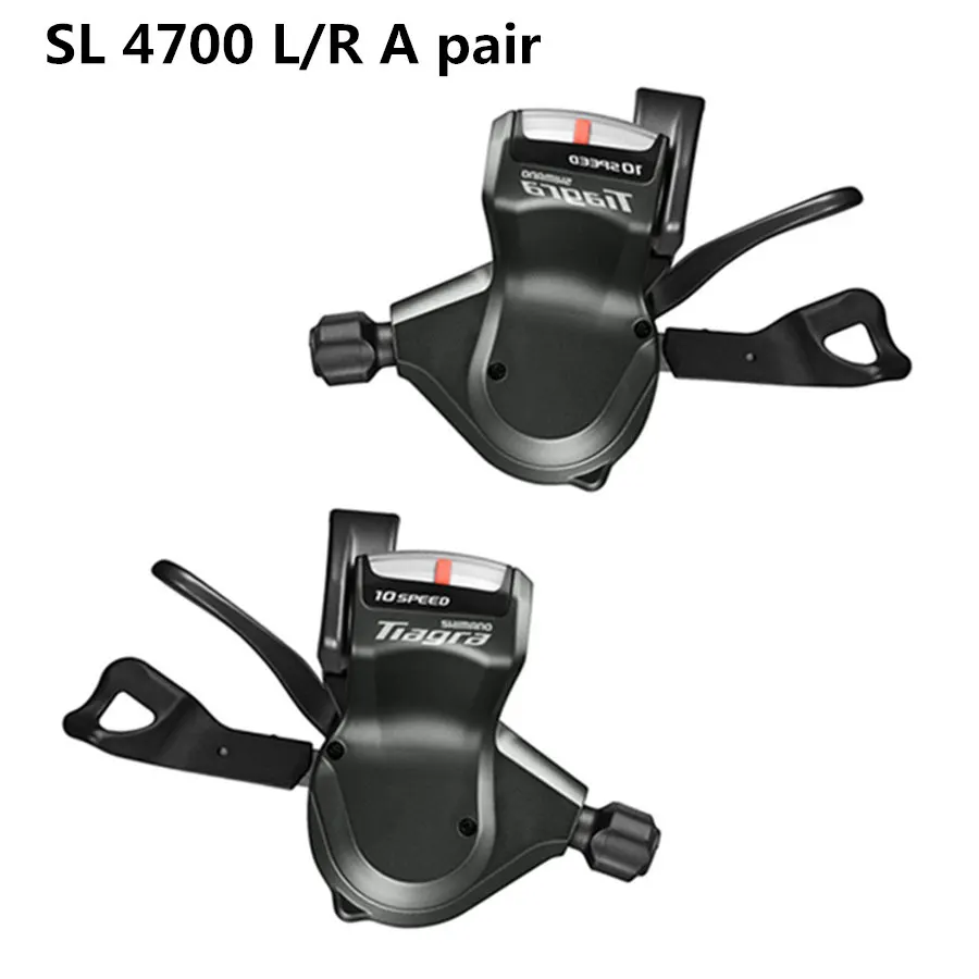 4700 A pair SHIMANO Tiagra SL 4700 рапидфайр плюс перемещения рычага переключения передач для SL-4700 рычаг переключения скоростей переключения передач с 10 скоростями 2x10-speed - Цвет: 4700 A pair