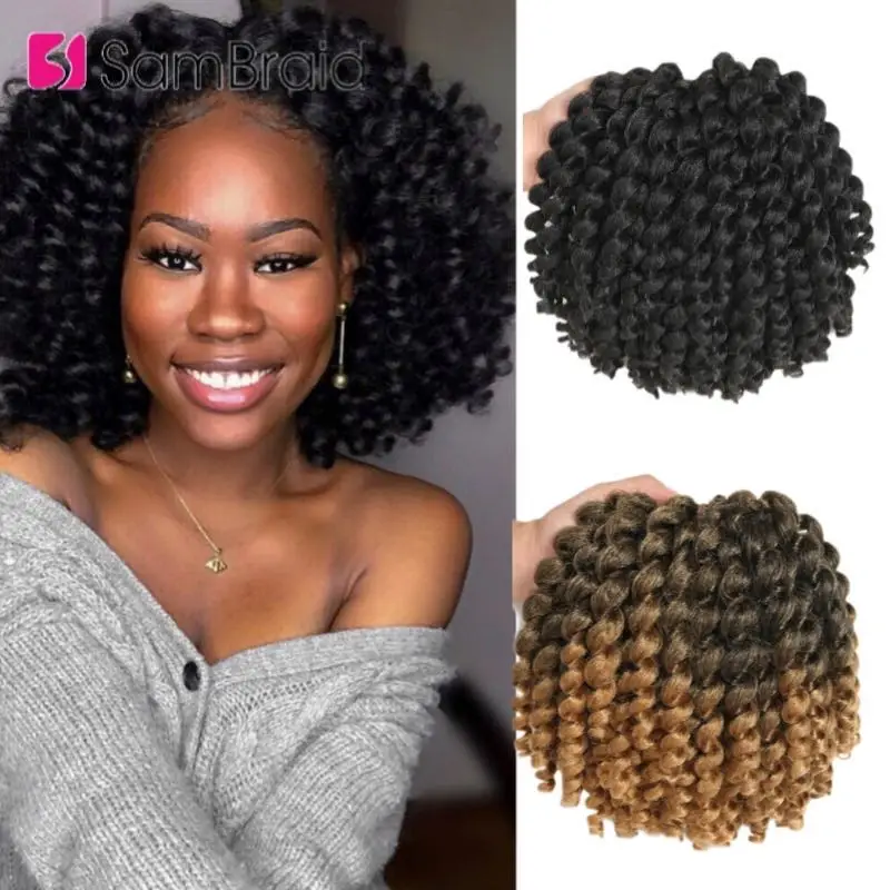 Самкоса косички ямайские Омбре вязаные волосы синтетические для наращивания