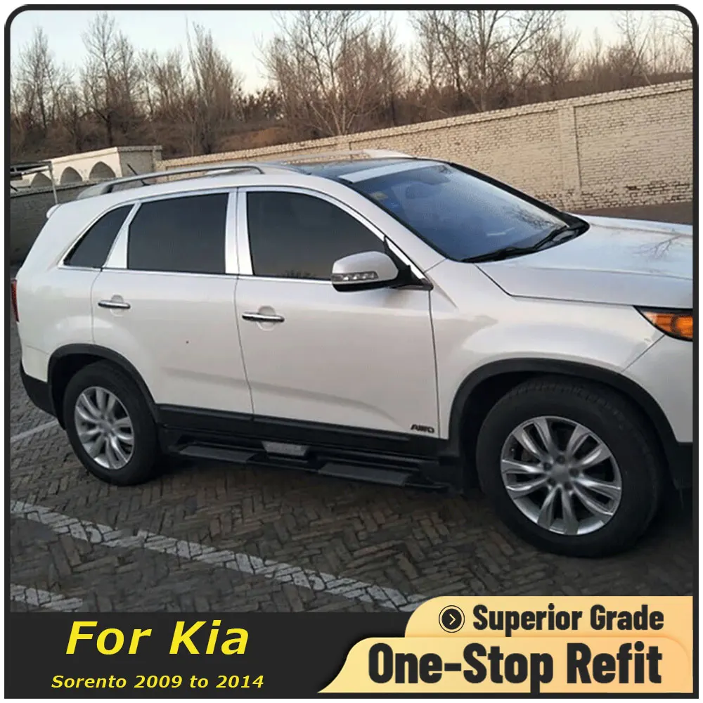 Для Kia Sorento 2009 2010 2011 2012 2013 2014 отделка автомобильных окон центральные колонны B + C