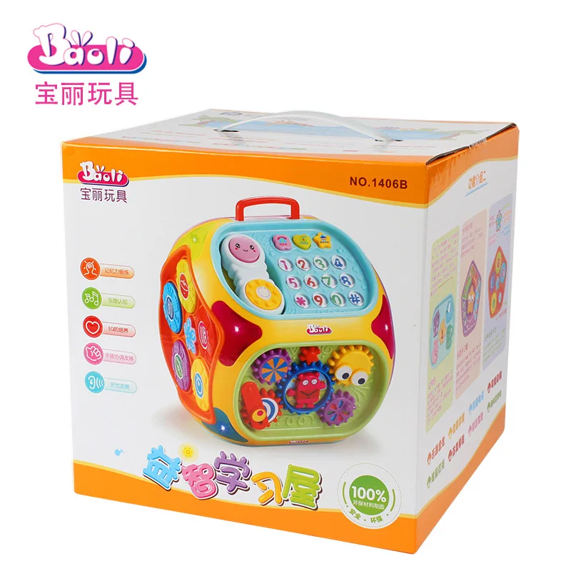 

Polaroid 1406 Multi-functional Game Educational Study Baby Early Childhood Acumen Estates Are 1-3 Years Old Children Music Toy