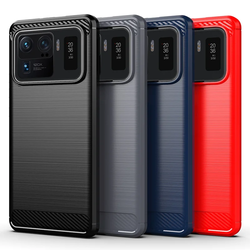 Per Cover Xiaomi Mi 11 Ultra Custodia Per Mi 11 Ultra Capas Silicone Antiurto Paraurti Per Telefono Tpu Morbido Per Cover Mi 11 Ultra Fundas