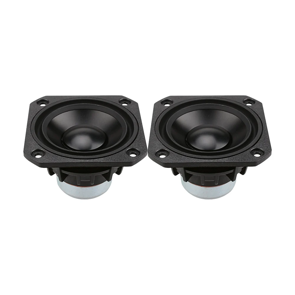 AIYIMA 2Pcs 2.5Inch Full Range Speaker Driver 15W Audio Fever Speakers Music Sound Loudspeaker Column For DIY Home Theater