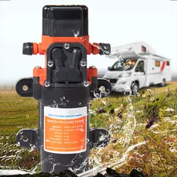 35PSI 12/24V Marine Water Pump Diaphragm Self Priming Pump Boat Accessories Showers Toilets Water Transfer Motor for RV Caravan