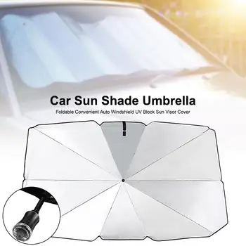 

Car Sunshades Front Windshield Sun Visor Cover Heat Insulation UV Protection Dust Protector Universal Protector Sunshades Cover