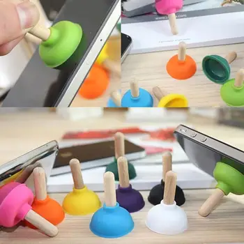 

New Mini Pumping Toilet Stand Holder For iPod iPhone 3G 4G 5G Bracket