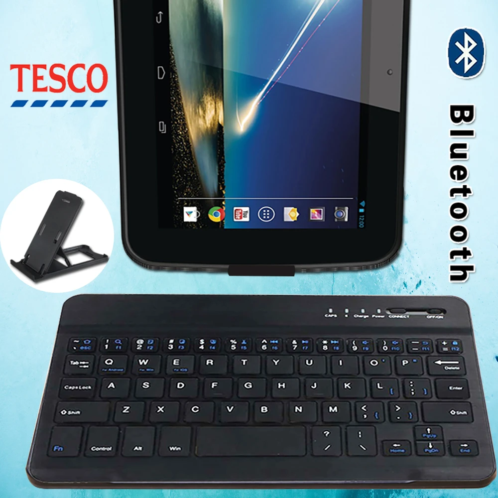 超薄型ワイヤレスbluetoothキーボードテスコhudl 2 8 3 Hudl 7インチ Windowsの接続7 8タブレットbluetooth キーボード ブラケット Null Aliexpress