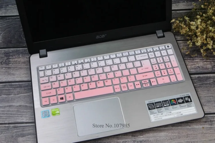 15 6 17 3 дюйма силиконовая задняя крышка для Acer Aspire защита клавиатуры ноутбука 5 A615-51