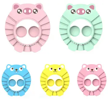 

Baby Kids Children Shampoo Cap Adjustable Shower Bathing Soft Bath Hat Wash Ear Hair Waterproof Shield