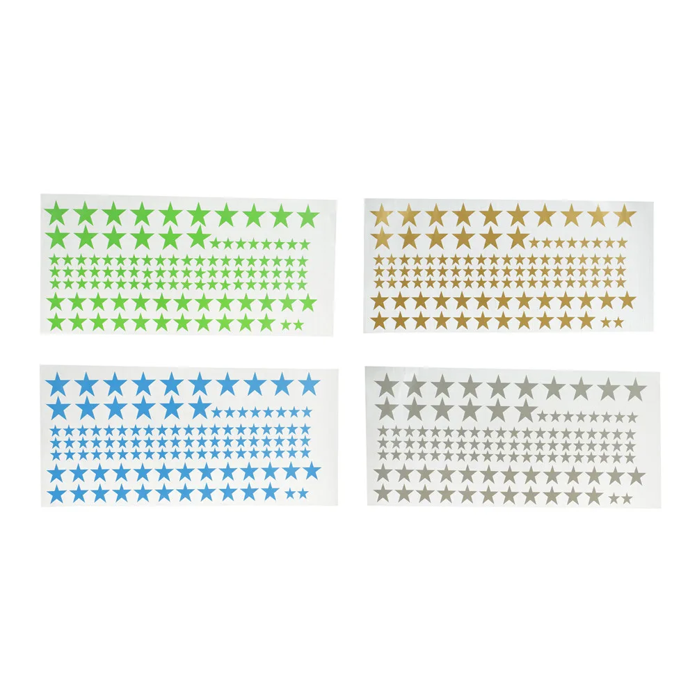 2018 Fashion 1 Set Stars Pattern PVC Wall Stickers Art Decals Nursery Room Removable Decoration Kids Home Decor Party Gift Hot