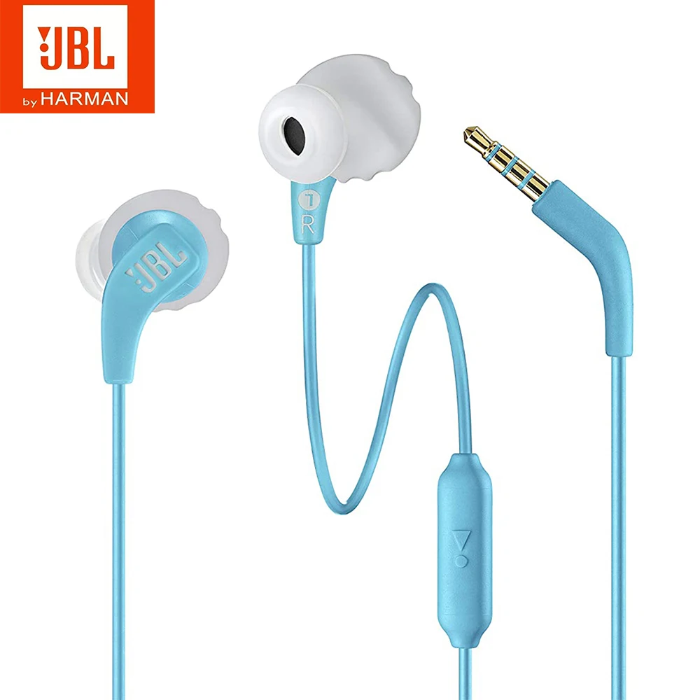 Новинка JBL выносливые проводные наушники вкладыши с защитой от пота IPX5