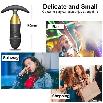Wireless Remote Control Anal Butt Plug Vibrator for Women Gay Product Anal Stimulator Prostate Massager Sex Toys for Men Adults 5