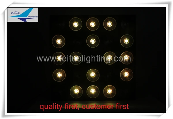 E-8pcs RGBW 4in 1 led 25x30W piexl led matrix светящийся сценический день рождения свет