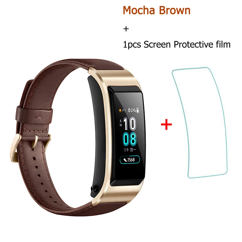 Original Huawei TalkBand B5 Talk Band B5 Bluetooth Smart Bracelet Sports Wristbands Touch AMOLED Screen Call Earphone Band 