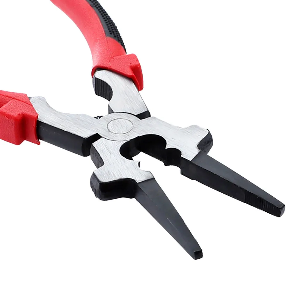 MultiPurpose Flat Mouth MIG Welding Pliers Pincers Carbon Steel Insulated Handle