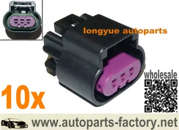 

longyue 10pcs 3 Cavity Connector for LS3 Oil Temp and Oil Level Sensor Connector for GT 150