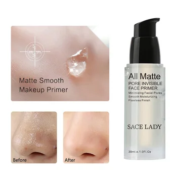 

Foundation Primer Cosmetic Concealer Moisturizing Invisible Pores Makeup Tools
