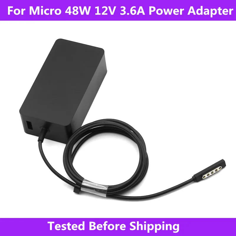 Для microsoft Surface Pro 1 Pro 2 Surface RT 10,6 с 5V 1A usb зарядным портом 48W 12V 3.6A AC адаптер питания зарядное устройство
