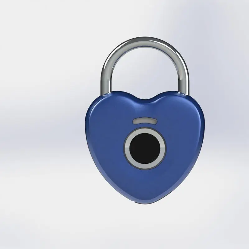

USB Rechargeable Smart Keyless Electronic Fingerprint Lock Home Anti-theft Safety Security padlock Door Luggage Case lock