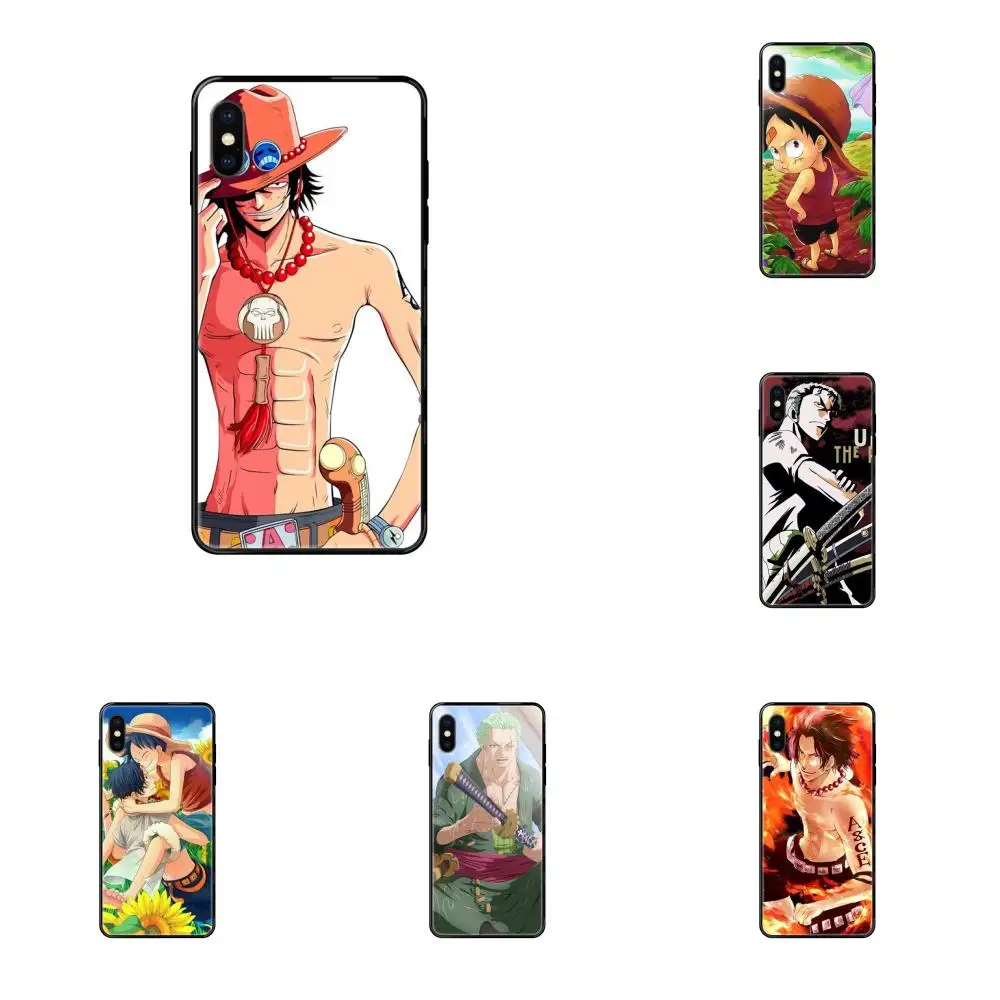 Модный чехол из ТПУ с милой обезьянкой D Luffy Ace Zoro для Huawei P8 P9 P10 P20 P30 P40 P Smart Lite Plus Pro