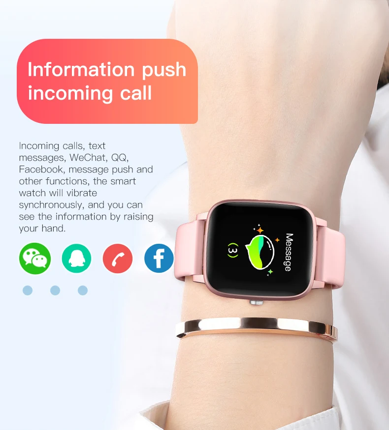 2021 NEW T68 Smart Watch Men Body Temperature Measure Heart Rate Blood Pressure Oxygen Bracelet Call Reminder Smart Watch Black