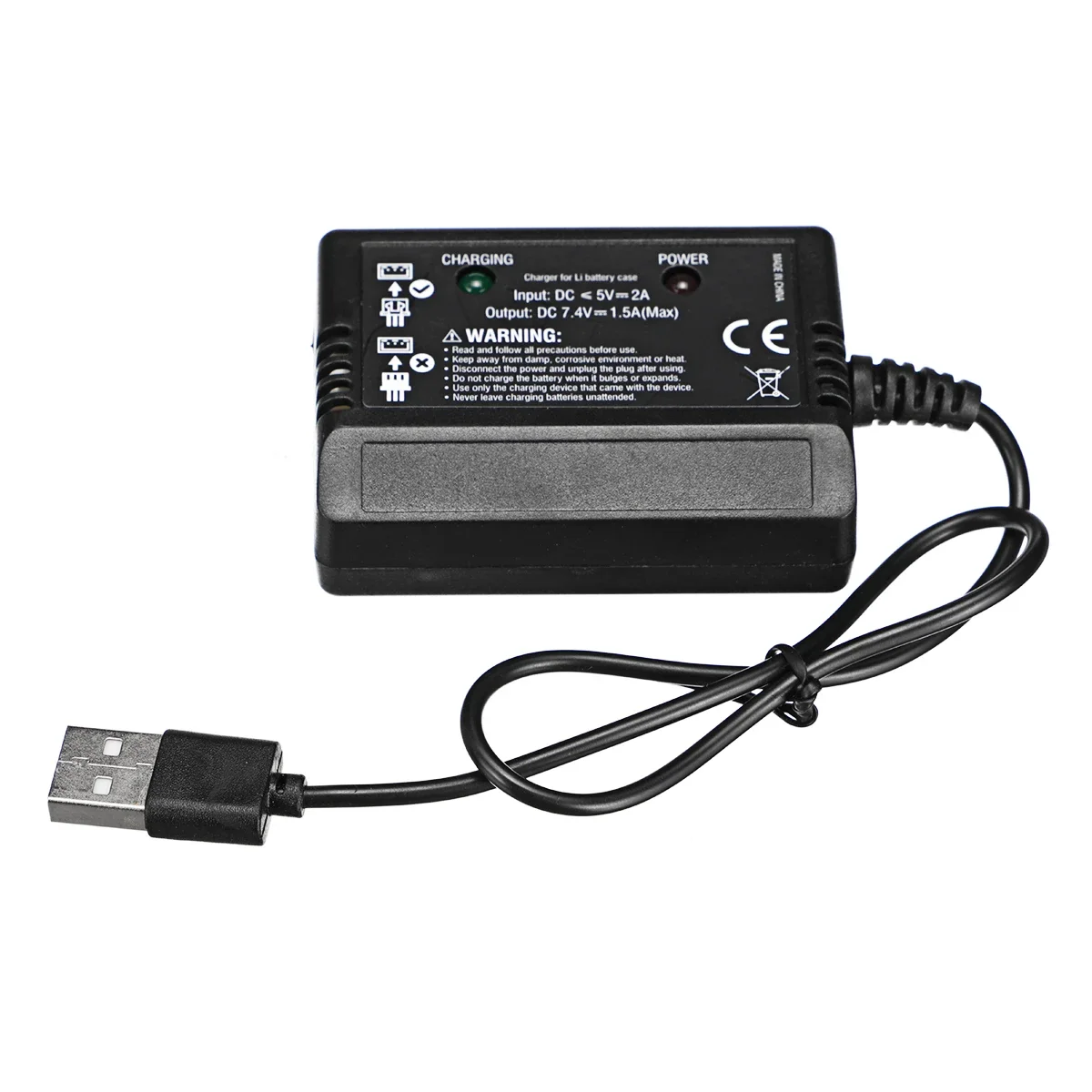 SG 1603 1604 UDIRC 1601 RC Car Spare 7.4V USB Balance Charger 1603-043 Vehicles Model Parts