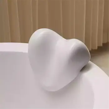 

U-Shape Bath Pillow SPA Bathtub Cushion Soft Waterproof Headrest Bath Pillow For Support Neck Bathtub Accessories