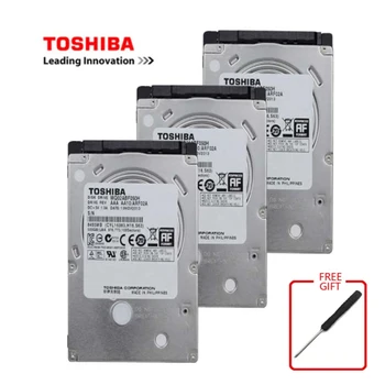 TOSHIBA-Disco Duro Interno SATA2 para portátil 320GB, 2,5 ", 120G, 160G, 250G, 500G, 1T, 2T, HDD, 5400-7200RPM