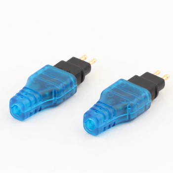 

Pair Earphone Pin Upgrade Plug Repair Adapter For HD600 HD650 HD580 HD25 Audio Jack Headphone Solder Wire Connector