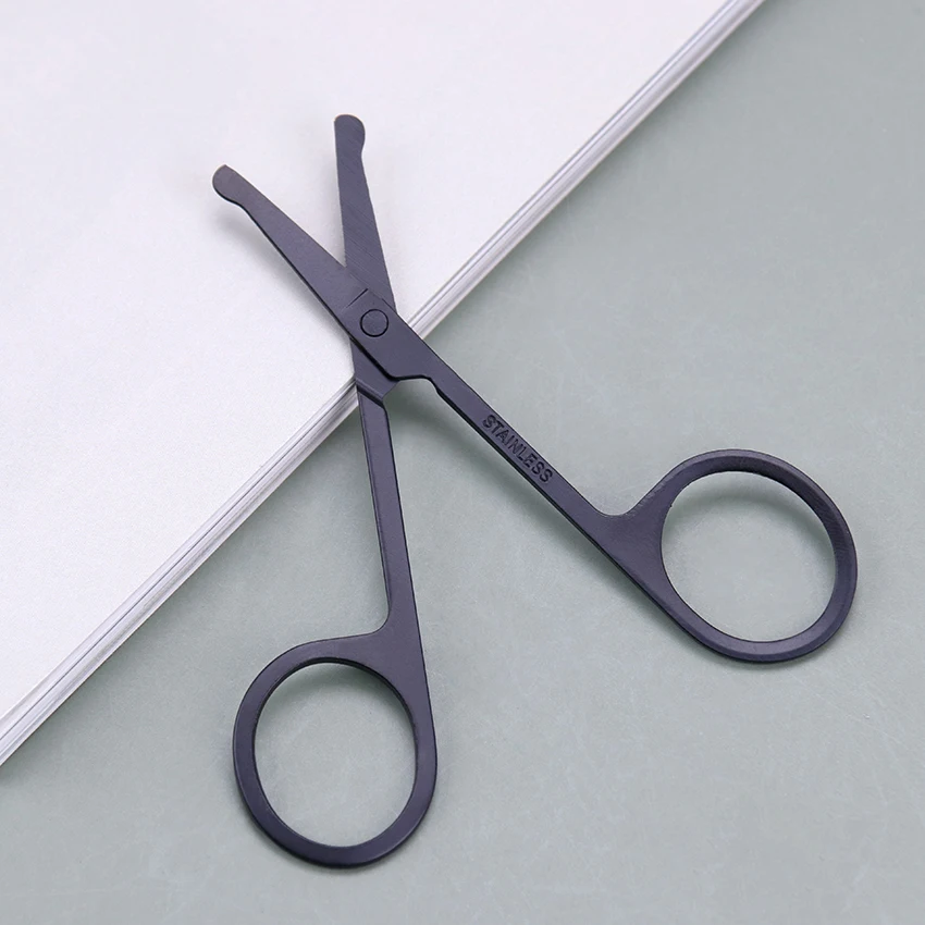 On Sale Hair-Removal-Tools Scissors Hair-Cut Makeup Facial-Trimming Nose Stainless-Steel Eyebrow LWykkBZ9N