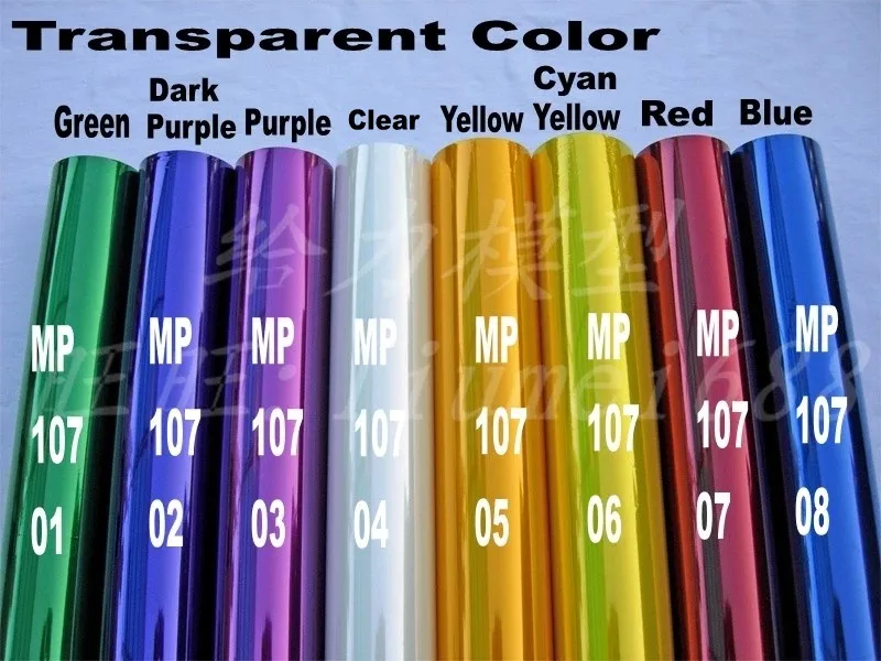 5Meters/Lot Tranparent Colors Hot Shrink Covering Film For RC Airplane Models DIY High Quality Factory Price FT02