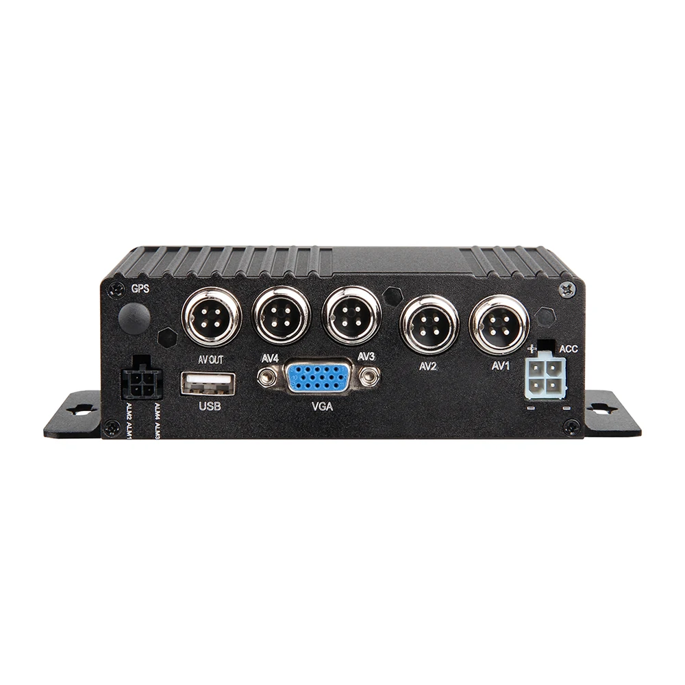 4CH SD карта 1080P Мини MDVR, сигнализация, g-сенсор, 24 часа циклической записи Автомобильный видеорегистратор, DC 8-36 в для транспортного средства