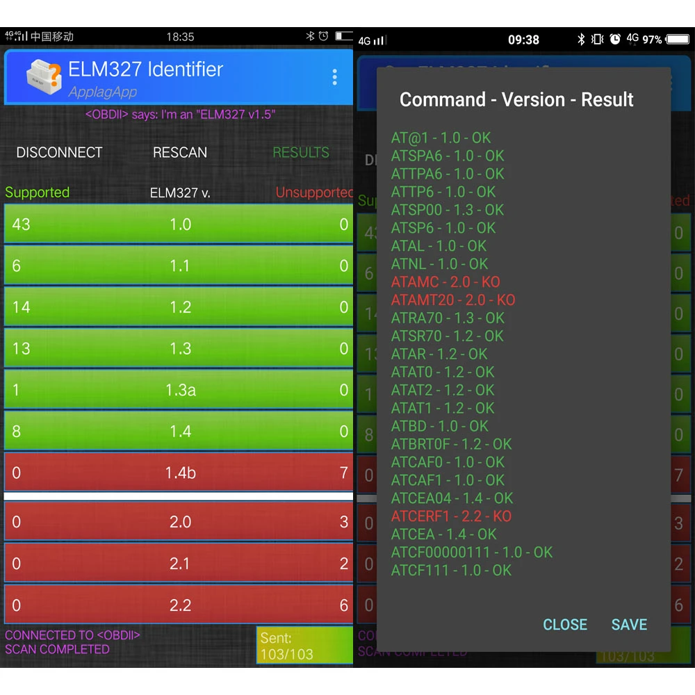 elm 327, bluetooth 1.5, leitor de código