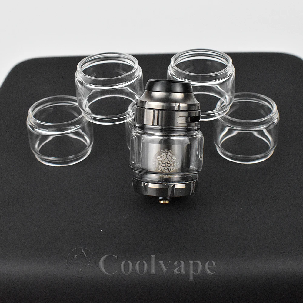 

Zeus Replacement Pyre Glass Tube zeus Glass Tube for zeus x/zeus x Mesh rta tank Atomizer 4.5mm/3.5mm capacity Glass Tube
