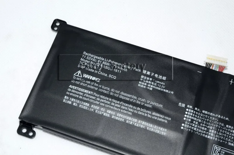 JIGU оригинальный ноутбук Батарея 3ICP5/57/81-2 для Основатель SQU-1611