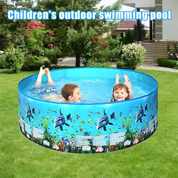 

Swimming Pool for Kids Toddler Baby Pool Garden Home Printed Swimming Pools ALS88